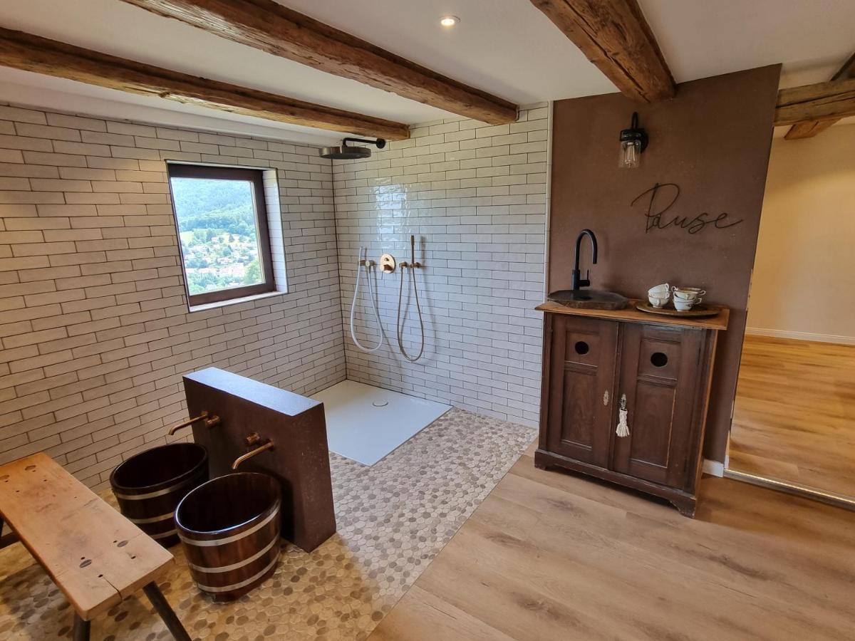 Haus Am Berg Mit Wellnessbereich, Bar Und Panorama Villa Bühlertal Exterior foto